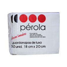 GUARDANAPO PEROLA 19,5 X 18CM