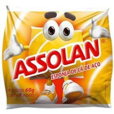 ESPONJA  DE ACO ASSOLAN 45G