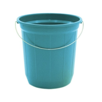 BALDE PLASTICO 15 LT CANELADO COLOR