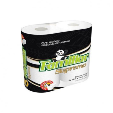 PAPEL HIG 30M FAMILIAR SUPREMO FOLHA SIMPLES PCT C/4