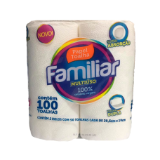  TOALHA 50FLS PCT C/2 FAMILIAR 