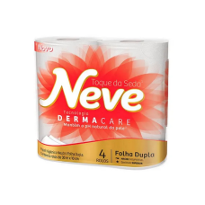 PAPEL HIG 20M NEVE FOLHA DUPLA PCT/4 UNID