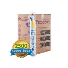 COPO DESCARTÁVEL 200ML BRANCO PP PACOTE COM 100 UNIDADES