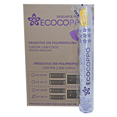 COPO DESCARTÁVEL 300ML TR ECOCOPPOS
