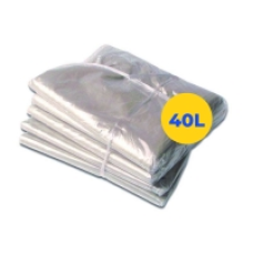 SACO P/LIXO TRANSPARENTE 40LT COMUM MEGA 0,700KG