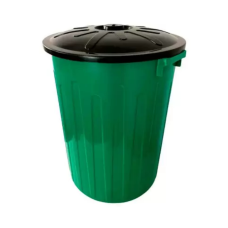 LIXEIRA C/TAMPA CORES DIVERSAS 110LT GIGAPLAST 