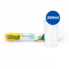COPO DESCARTÁVEL 250ML MARATA